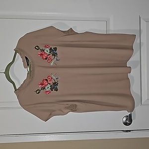 Boho Embroidered Simply Be Blouse